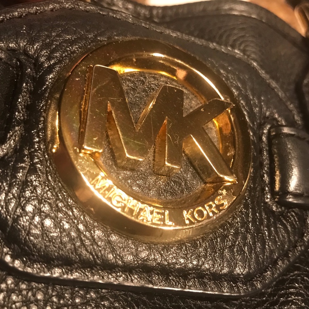 **SOLD** Leather Michael Kors Bag - Picture 6 of 8